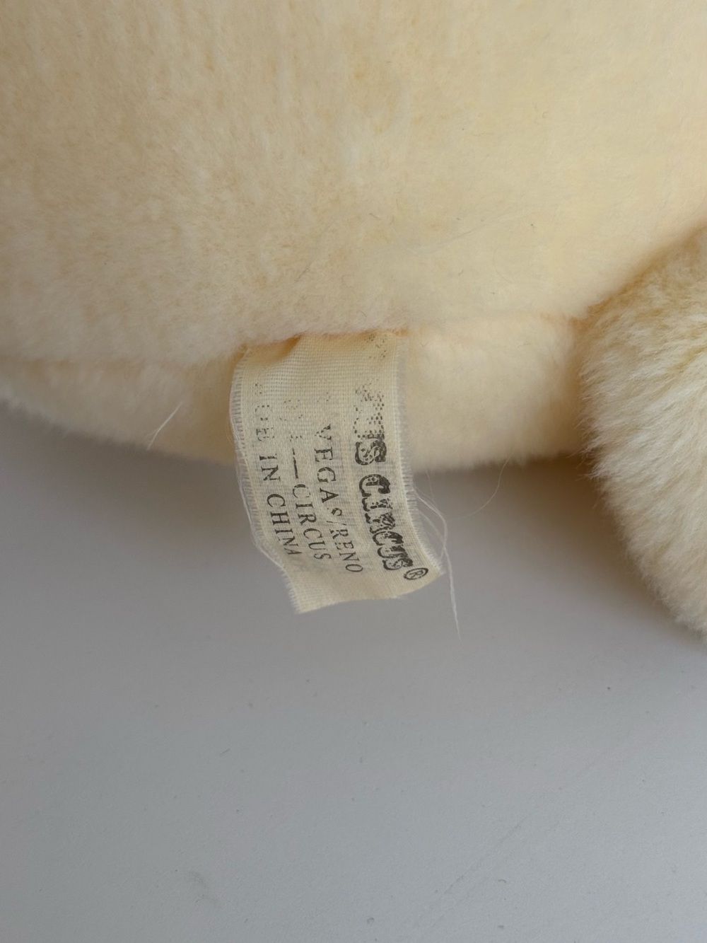Rare 21” Fakie Sunflower Bear Vintage Circus Circus Las Vegas Casino Plush - Picture 8 of 9
